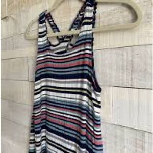 Hollister Multicolor Striped Dress